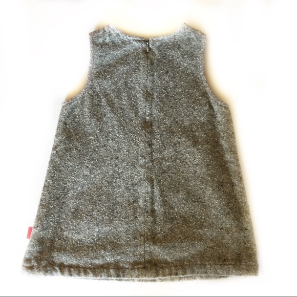 Elle Tweed Gray Matching Shirt Dress & Jacket - 2T - Picture 6 of 6